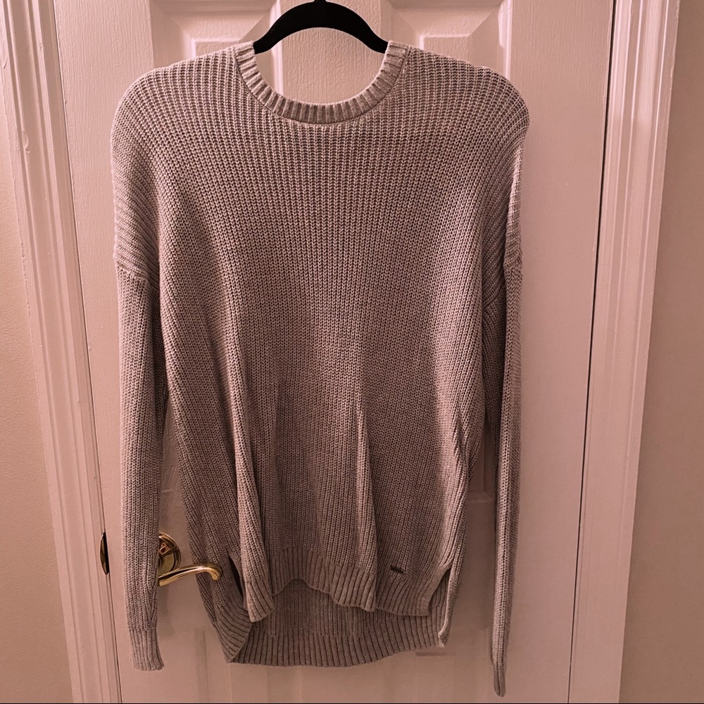 Grey Hollister Sweater